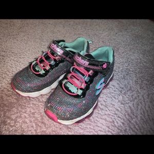 Sketchers girls 11 sneakers light up